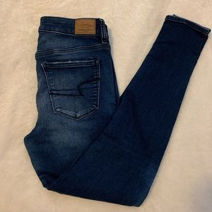 AE high waisted skinny jeans
